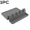 1/2pc Silicone Kitchenware Rack Heat-Resistant Spoon Spatula Shelf Kitchen Multifunctional Shelf Organizer Non-Slip Storage Pad