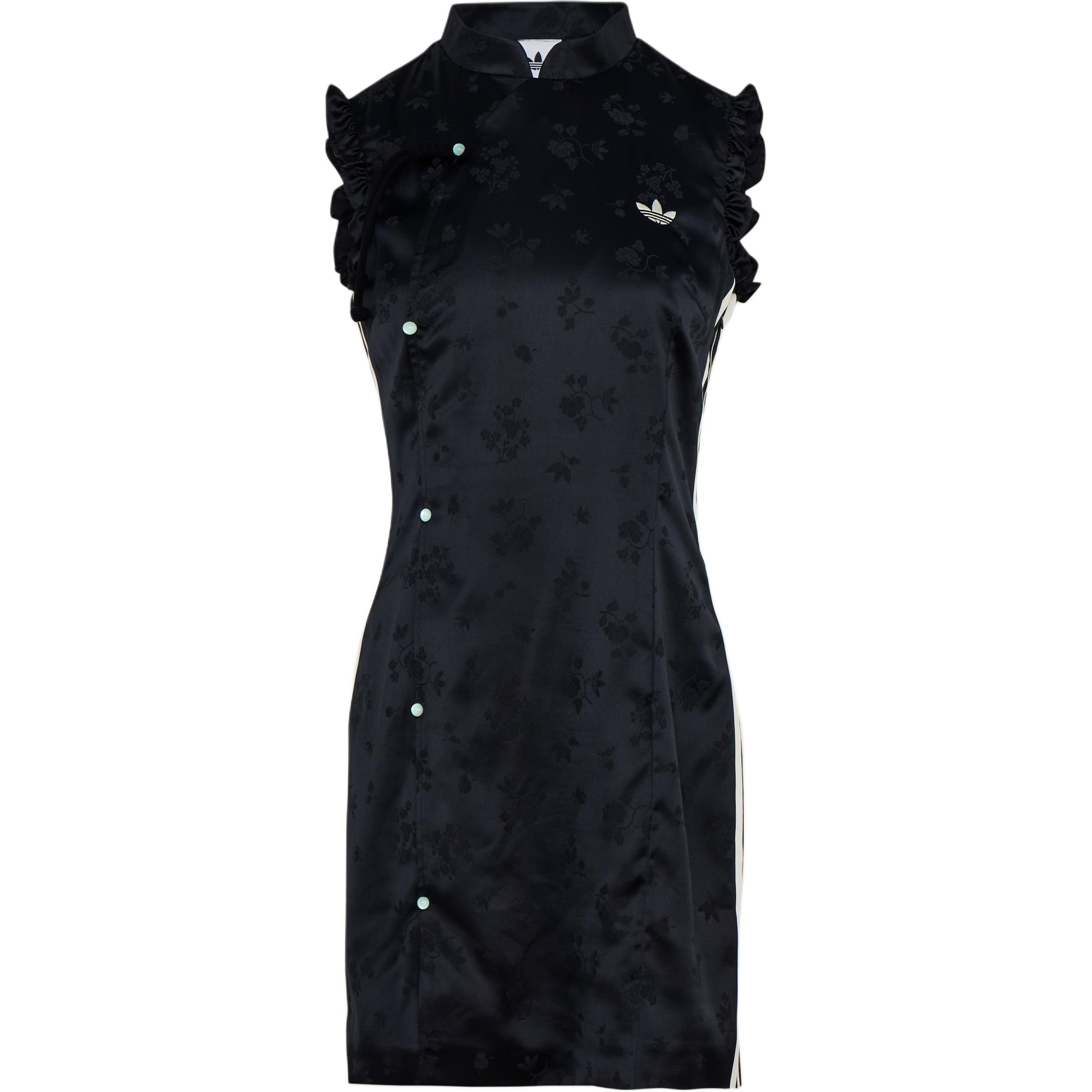 Adidas Originals New Chinese Stand Collar Casual Woven Sleeveless Dress Women dresses KY5753 XS