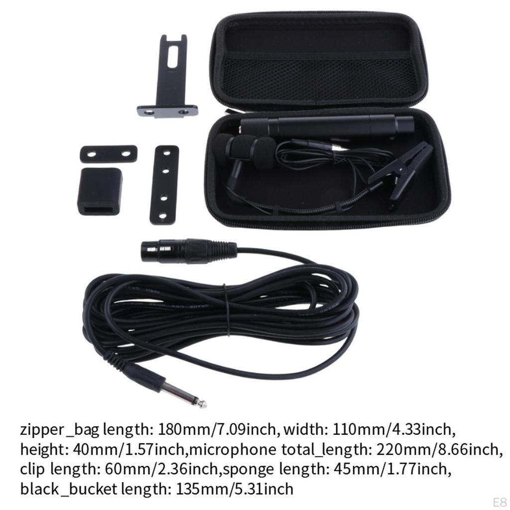 Microphone for Musical Instruments, Portable Accessory Live Performance