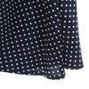 Brooks Brothers 90s Old Dot Pattern No Sleeve One Piece 6 Navy Polka Dot Women Used