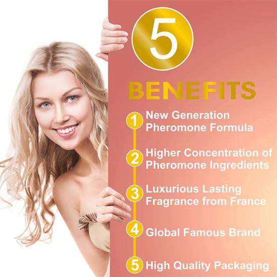 Pheromone Oil for Women To Attract Men Long Lasting Scent Stimulating Flirting Attraction Erotic Perfume Glamour Fragrances for Couple