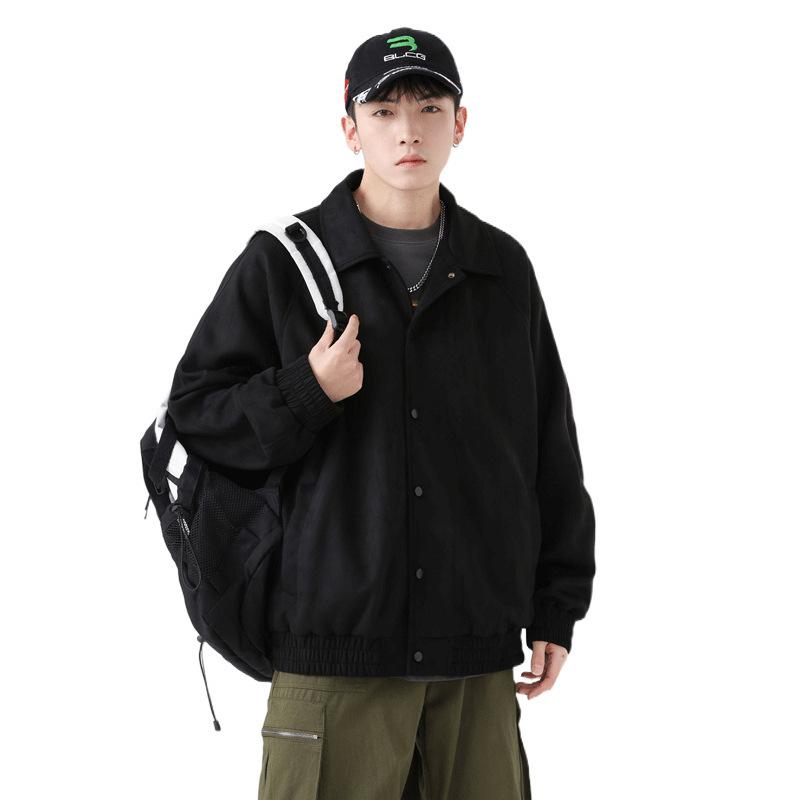 Весенне-осенняя куртка с лацканами — фото 5