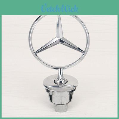 Prémiový chromový znak Mercedes Benz na kapotu pro klasické a moderní modely W201 W124