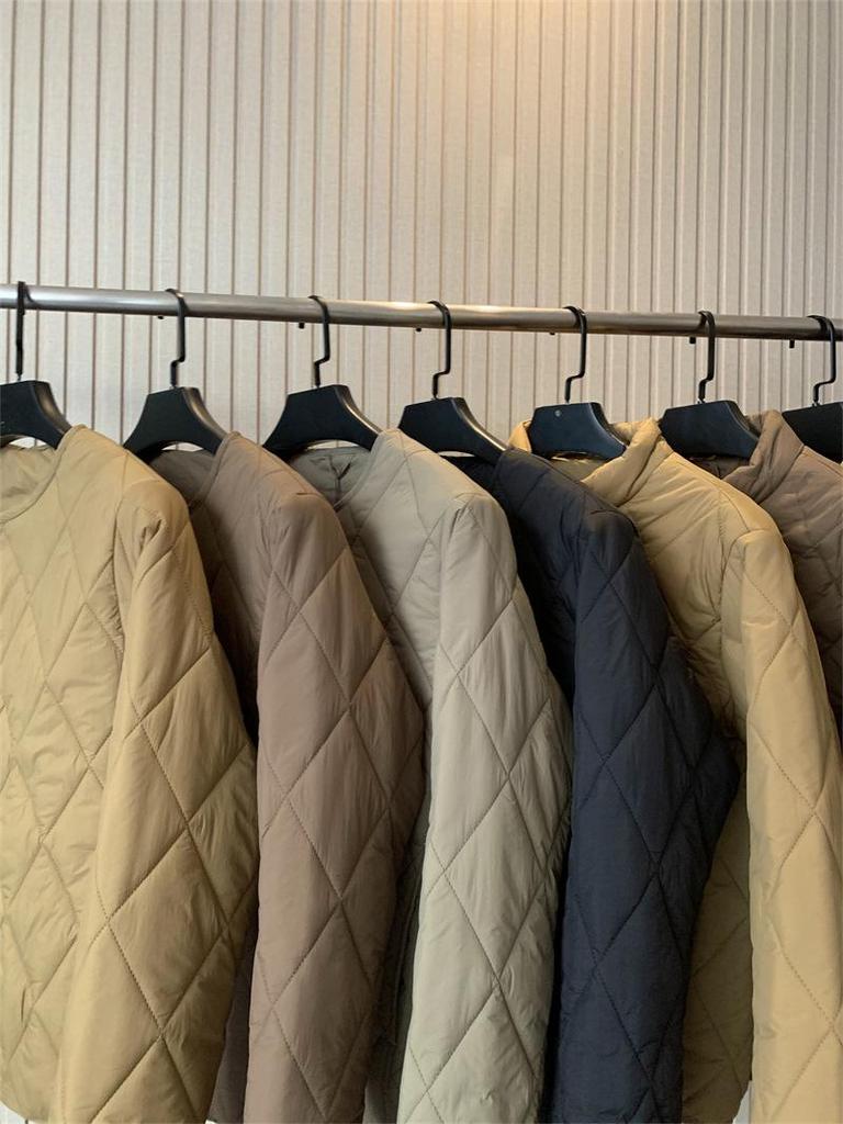 Out K Retro Quilted Jacket: High-Efficiency Cotton, Stackable, Warm, Mountain Style for Couples