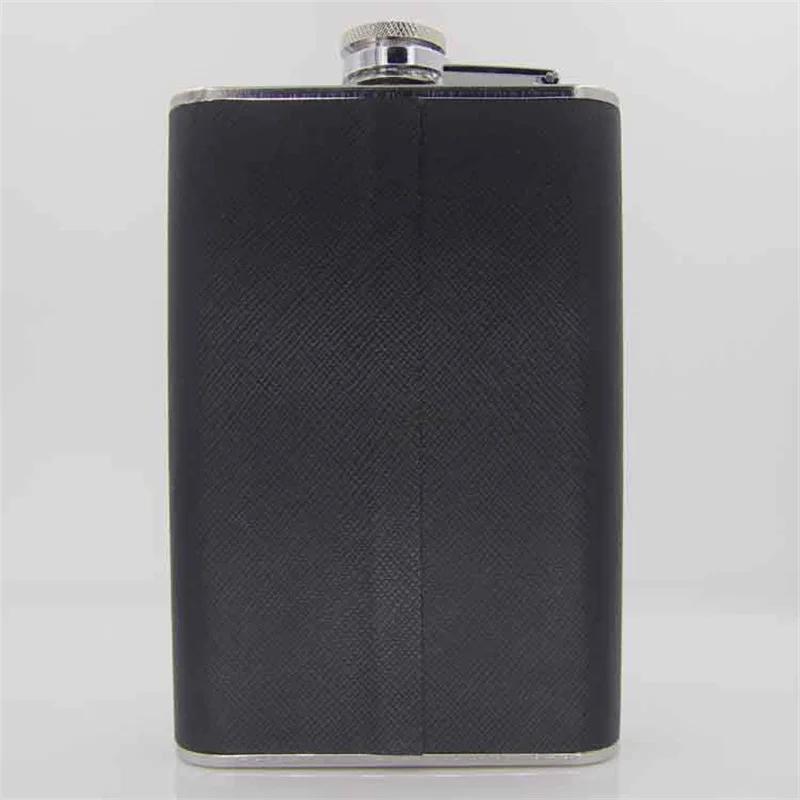 Hip Flasks Sets With Cup Funnel 8oz Portable Flagon Stainless Steel Whiskey Alcohol Bottle Mini Bottles Man Gift