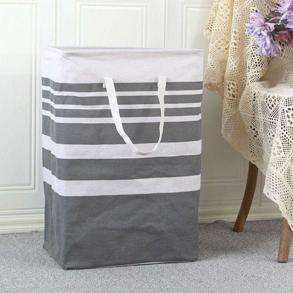 Foldable Laundry Basket Waterproof Large Capacity Toy Storage Organizer Washable Moisture-proof Laundry Storage Bucket