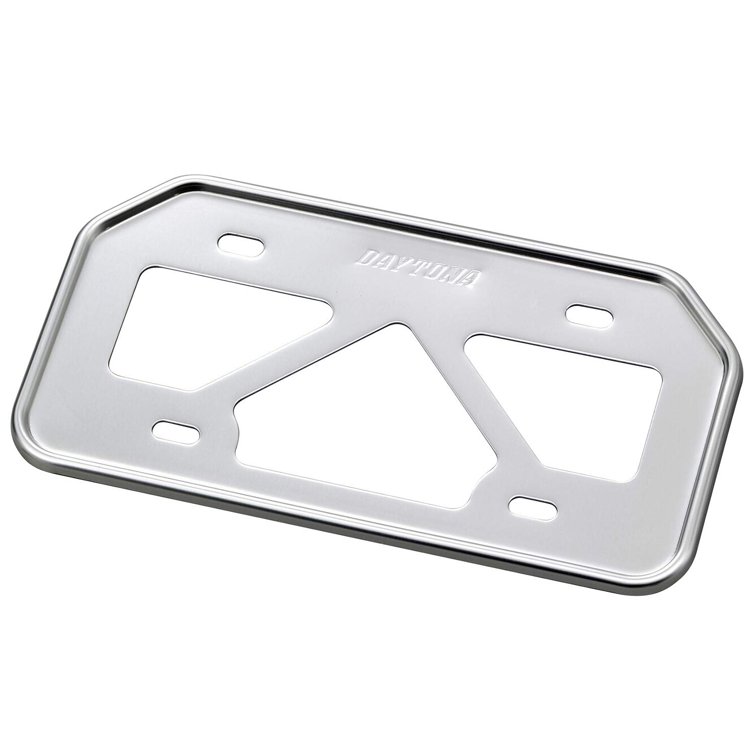 

Daytona 17656 Motorcycle License Plate Holder (Angle Cut Top Corners), Under 7.6 cu (125 cc) Engines, For Mopeds, Lightweight, Transparent 125cc or less (mountain type)