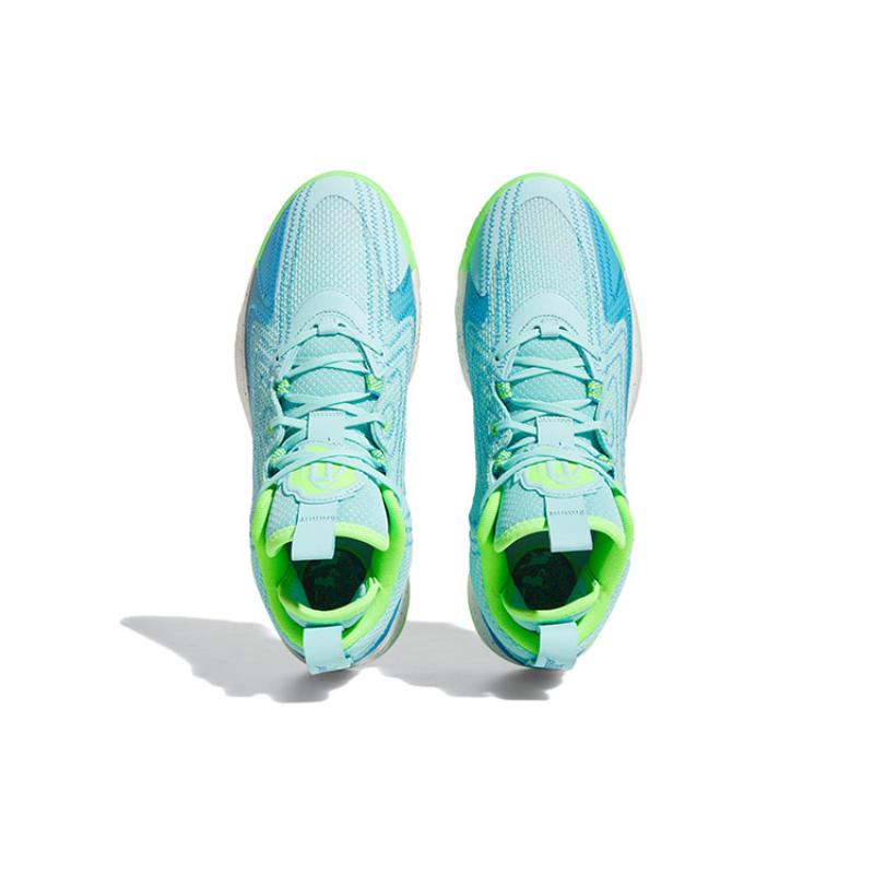 Adidas D Rose Son Of Chi 2 Aqua Solar Green Sneakers HQ1006