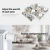 Compact Design Thermostatic Radiator Valve Smart TRV Thermostatic Valve  Radiator Control