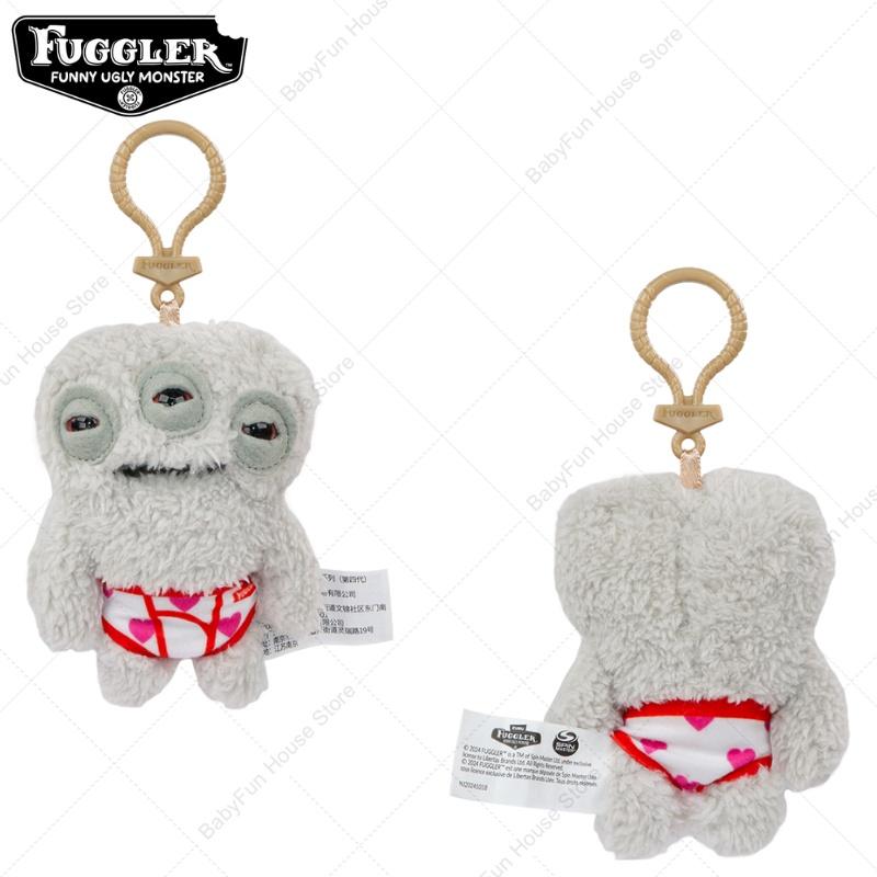 Fuggler Příšerky se škaredými zuby Plyšové hračky Klíčenky Fugglers Širokooký podivín Rozzlobený mimozemšťan Králík Panenky Peluche Přívěsky