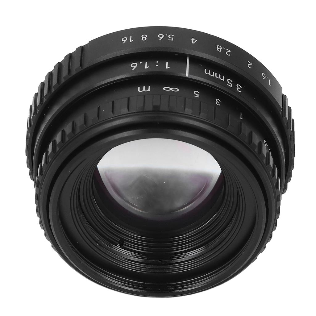 Obiektyw 35mm F1.6 APS C z ręcznym ustawianiem ostrości Rama ze stopu aluminium Powłoka wielowarstwowa Obiektyw do aparatu