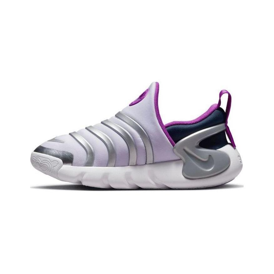 (PS) Nike Dynamo Go  Violet Frost Metallic Silver  Kids  DH3437-500 EU 35