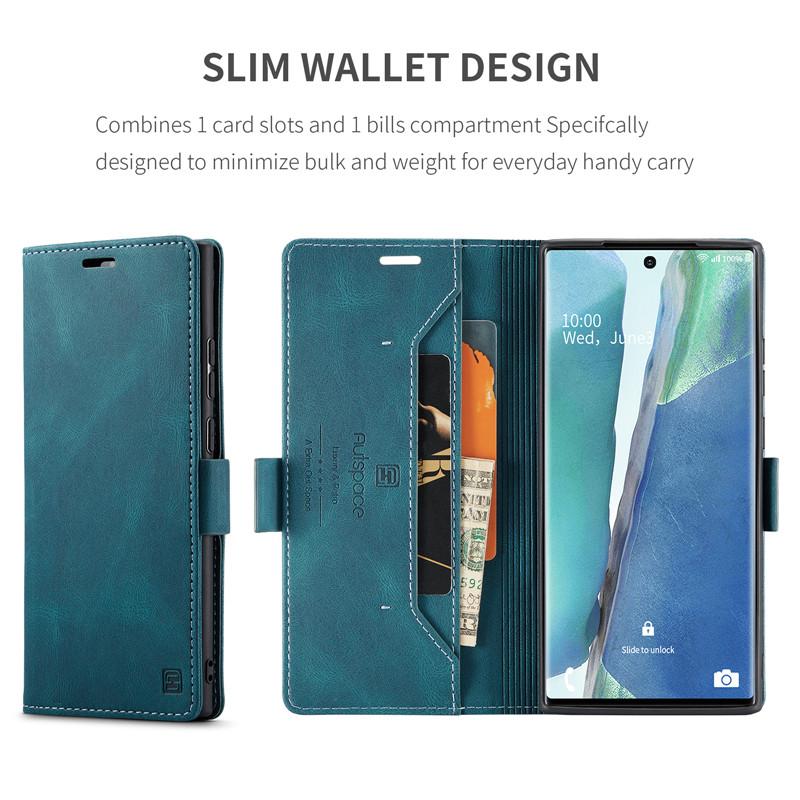For Samsung Galaxy Note 20 Ultra Case Wallet Magnetic Card Flip Cover For Galaxy Note20 Ultra Case Luxury Leather Phone Cover