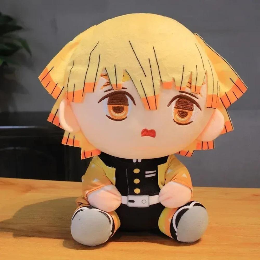 20cm Gorące Japonia Demon Slayer Pluszowe Lalki Urocze Anime Kimetsu No Yaiba Kamado Tanjirou Nezuko Zenitsu Kyoujurou Zabawki Prezenty dla Dzieci