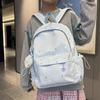 Schoolbag Candy Color Little Star School Bag Female Versatile Junior High School Student Small Fresh Backpack Girls College Style Travel Backpack