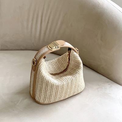 Sac Été Paille Sac à Main Mode Sac à Main Sac pour Femme Tous Les Modes Sac Bandoulière Oblique