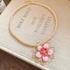 Colorful Summer Acrylic Bead Necklace – Simple, Fashionable, High-End Clavicle Jewelry