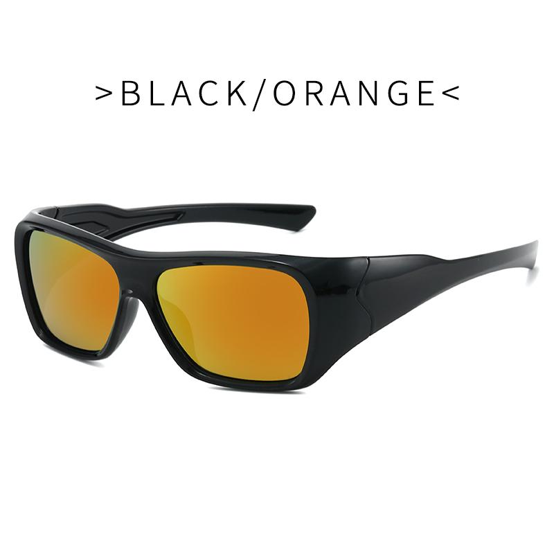 Kinder Sport Sonnenbrille UV400 - Coole Schwarze Wraparound Sonnenbrille für Jungen & Mädchen, Outdoor Radsport Strand Brillen