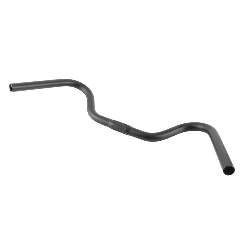 Cycle Handlebar 540mm, Aluminum Alloy Mountain Bike Handlebar with High Strength and Hardness, Fits a 25.4mm Clamp, Accessory for Cycling Enthusiasts