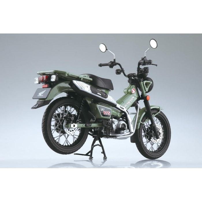 Skynet 1/12 Honda CT125 Vélo Terminé Vert Organique Nacré Pré-Peint