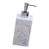 Soap Dispenser Bottle European Marble Pattern Liquid Pump Bottles Leakproof Travel Size