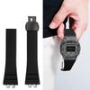 High Quality FKM Rubber Strap For Casio Modified GMW-B5000 GM-B2100 Fluoro Rubber Watch Band Wristband Folding Buckle Bracelet