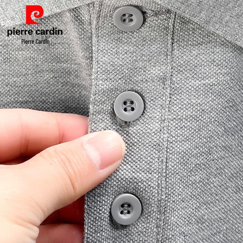 Pierre Cardin Men's Embroidered Combed Cotton Polo Shirt