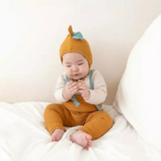 Children's Spring Summer Ribbed Flare Pants - Solid Color Elastic Casual Wear for Baby Girls and Toddlers