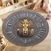 free shipping HD Retro Egyptian Pharaoh print round carpet for home sofa bedroom, decor mat home rug great gift for friends