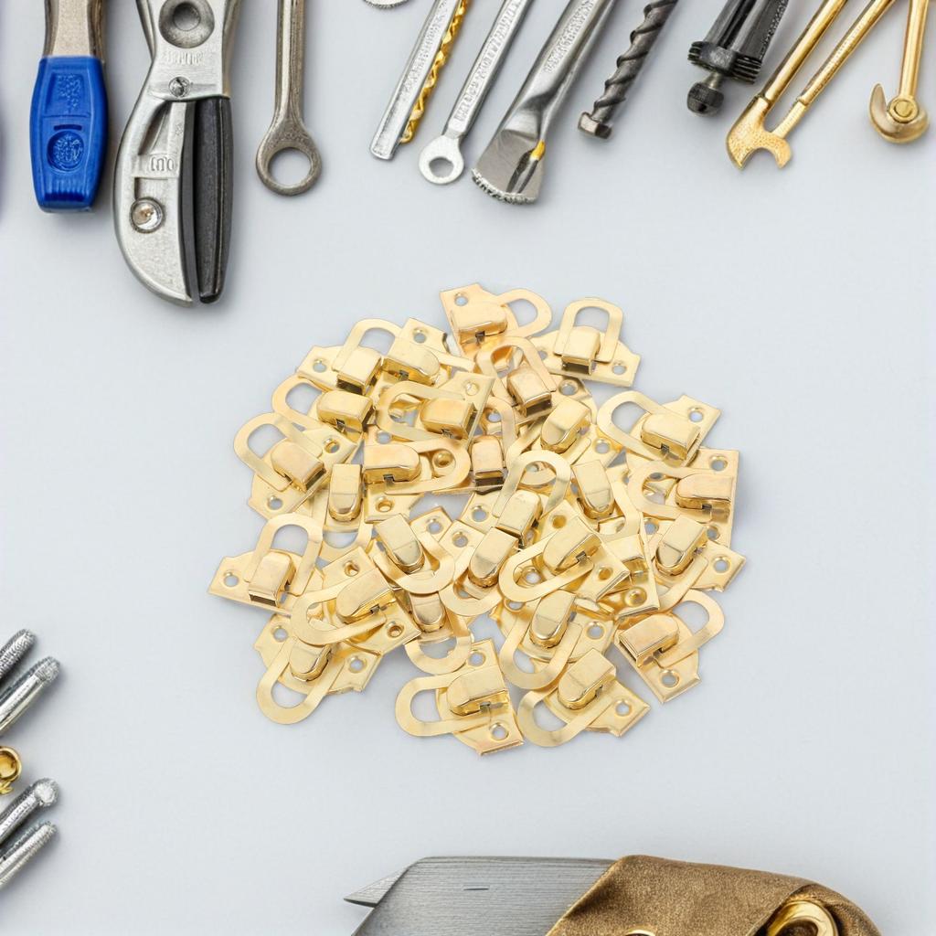 30pcs Wooden Hasp Cabinet Hasp For Jewelry Vintage Buckle Latch Box Latch Iron Box Latches Hardware Fastener