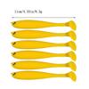 6 PZ/SET Creatura Esche Vinili da Pesca Esca Morbida 9 cm/4.1g Predator Pesca Luccio Gomma Morbida Esca Accessori Per la Pesca