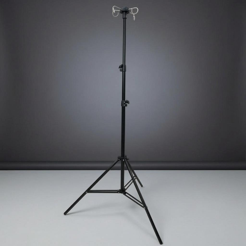 Intravenous Pole Stainless Steel Infusion Stand Height Adjustable