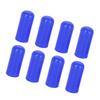 ACROPIX Silicone Blanking Cap Intake Vacuum Hose Tube Endven 4mm Blue 8pcs