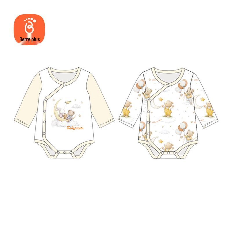 Babyprints Newborn Cotton Bodysuit 2-piece Set 73