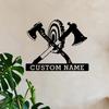 Metal Wall Art Axe Throwing Sign Home Decor Hot Sale   English: Metal Wall Art Axe Throwing Sign Home Decor Hot Sale