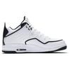 Jordan Courtside 23 Slip Resistant Abrasion Resistant Mid top Vintage Basketball Shoes Men's Black White AR1000-100(Team181-)