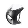 Retro Black Motorcycle Headlight Deflector Cover