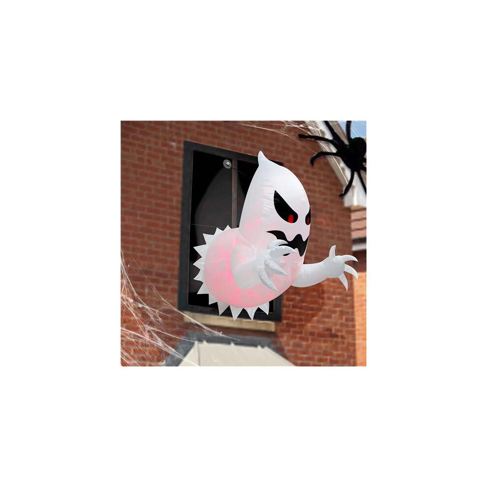 Halloween Inflatable Ghost with LED Light Outdoor Decorations
