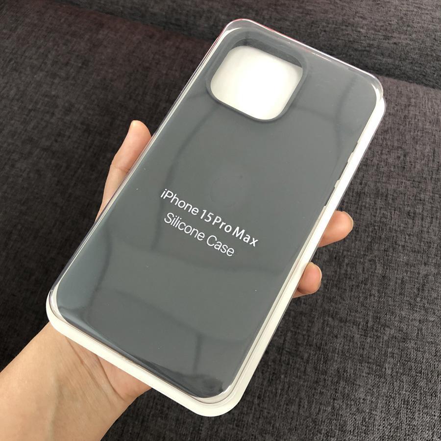 Ins Chic Liquid Silicone Full dekket Soft Gel Gummi Telefonveske Beskyttelsesdeksel For iPhone 16 15 14 Pro Max 14Plus 15Plus XR XS Max 11 12 13 Pro Max