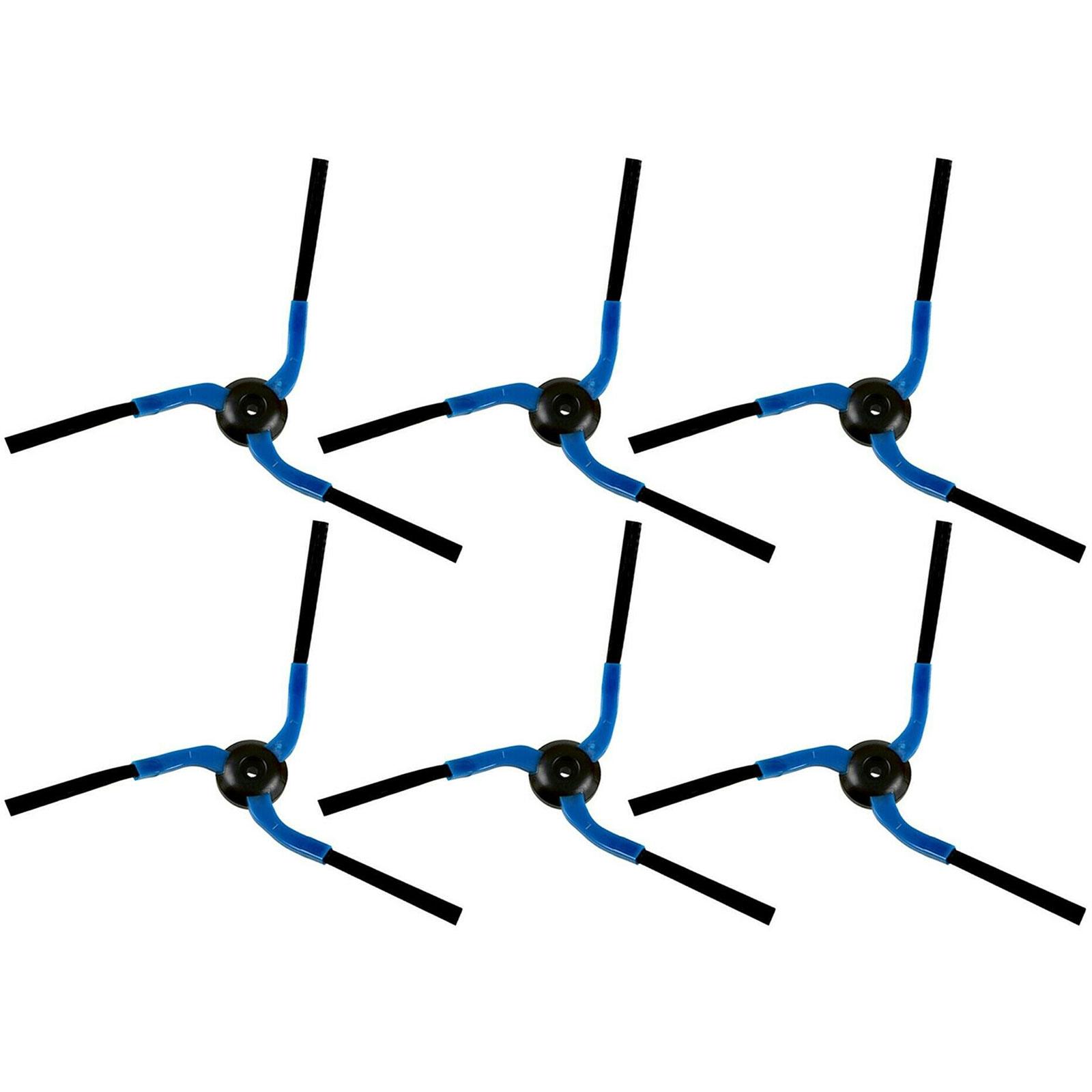 

Набор из 6 сменных боковых щеток и щеток с щетиной для робота-пылесоса Высокоэффективный чистящий аксессуар Запасная часть
