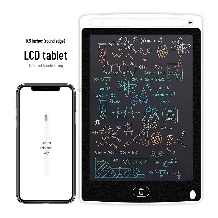 LCD Writing Tablet: 8.5/10/12 Inch Electronic Drawing & Painting Board for Kids - Hand-drawn & Blackboard Style.