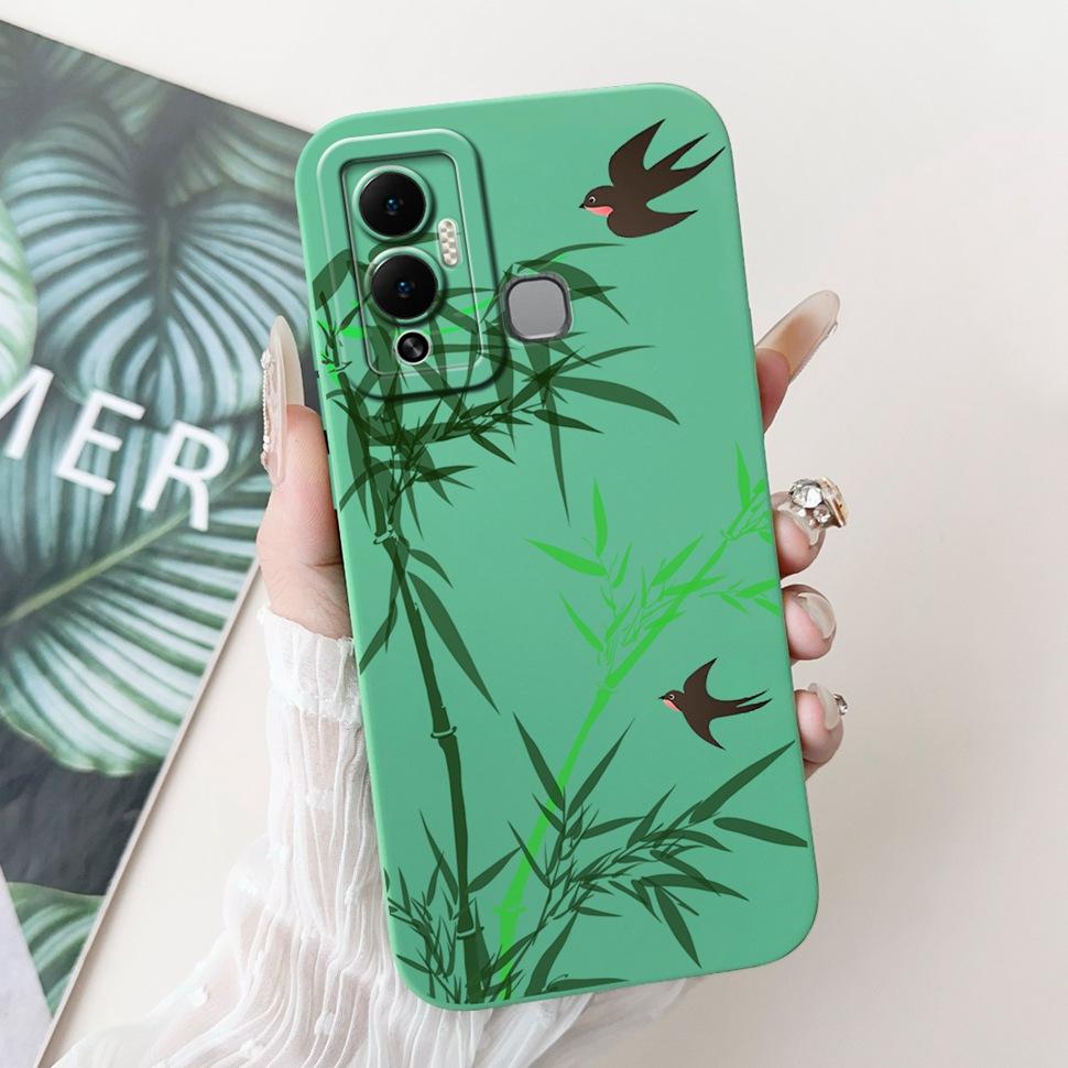 For Infinix Hot 12 Play Case Lovely Panda Painted Soft Silicone Phone Cover Case For Infinix Hot 12 Hot12 Play Fundas Capa Bags