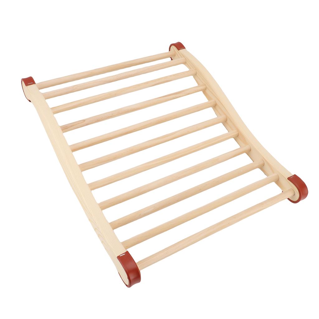 Schienale Sauna Accessori Sauna Legno Antiscivolo Design Confortevole a Forma di S Schienale Sedia Sauna