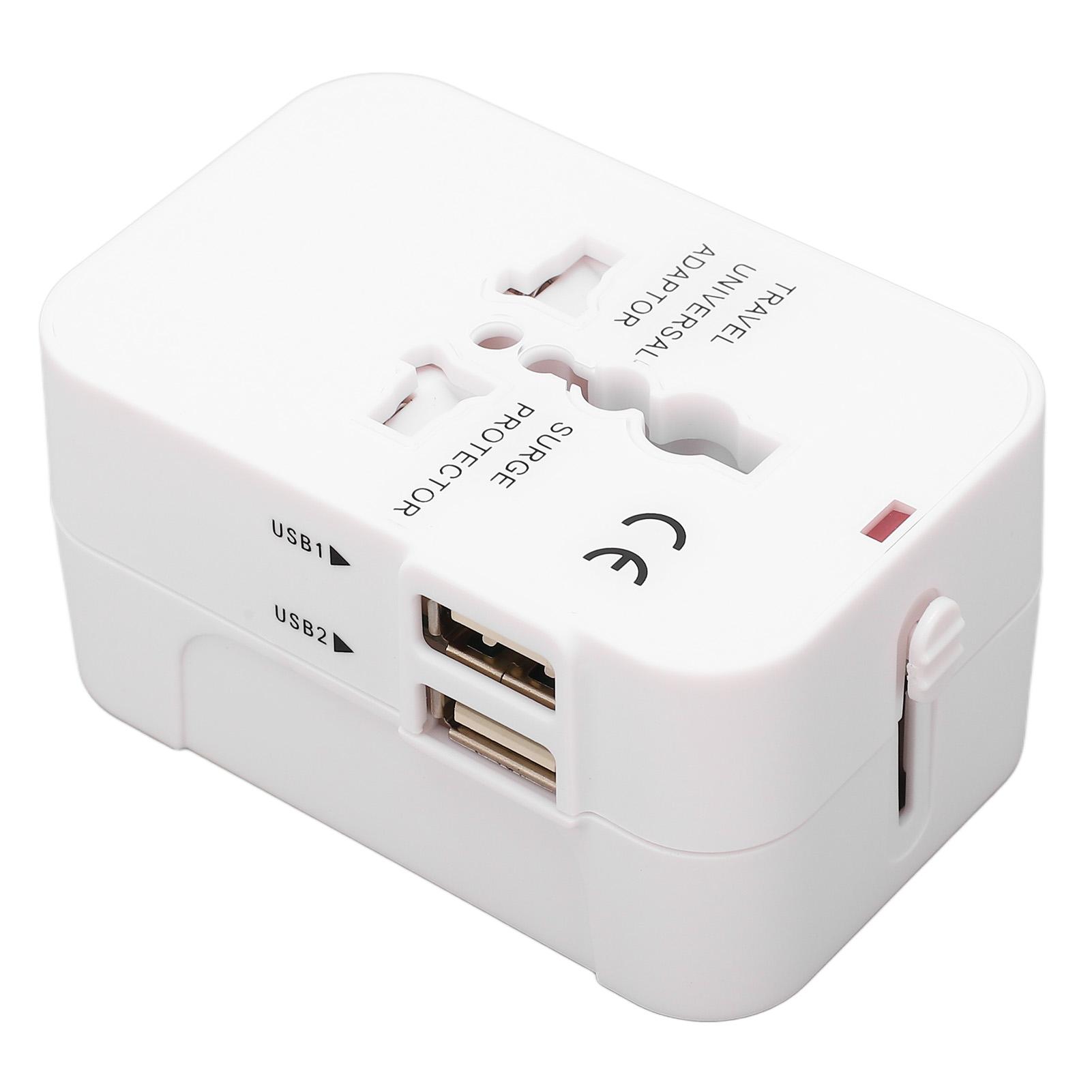 

Многофункциональный преобразователь питания с USB-портами, универсальная розетка-адаптер