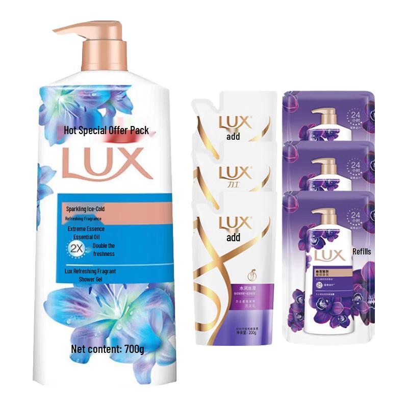 LUX Dazzling Ice Cool Bath & Body Set