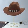 Western Cowboy Hat for Men And Women Shapeable Wide Brim