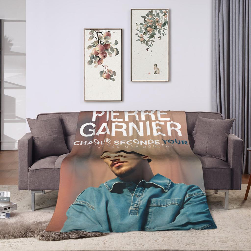 Pierre Edgar French Singer Blanket Soft Fashion Plush Bedding Throws For Children Chair Sofa Bed Flannel Bedspread Bed Cover