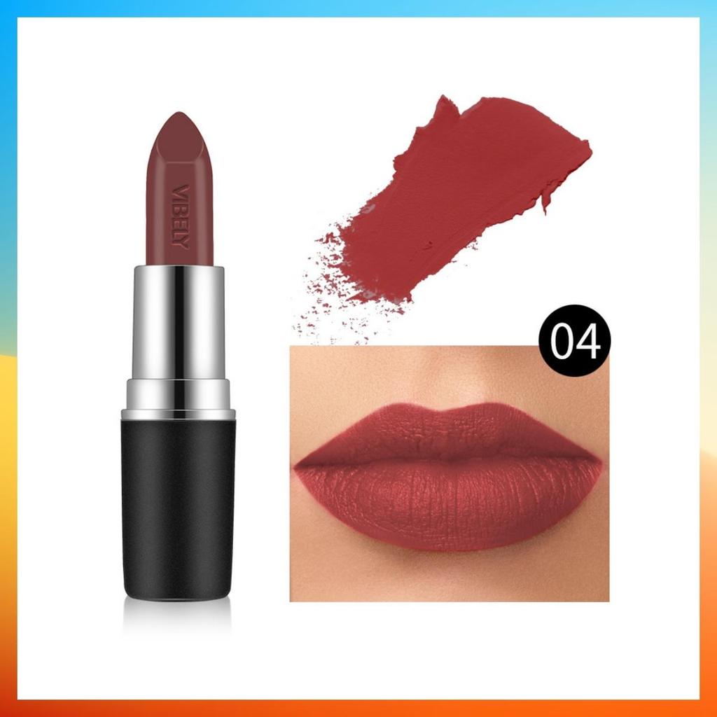 18 Colors Waterproof Matte Lipstick Professional Makeup
