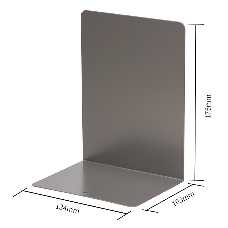 Sturdy Metal Book Stand – Simple, Stable, and Tip-Resistant for Office Storage