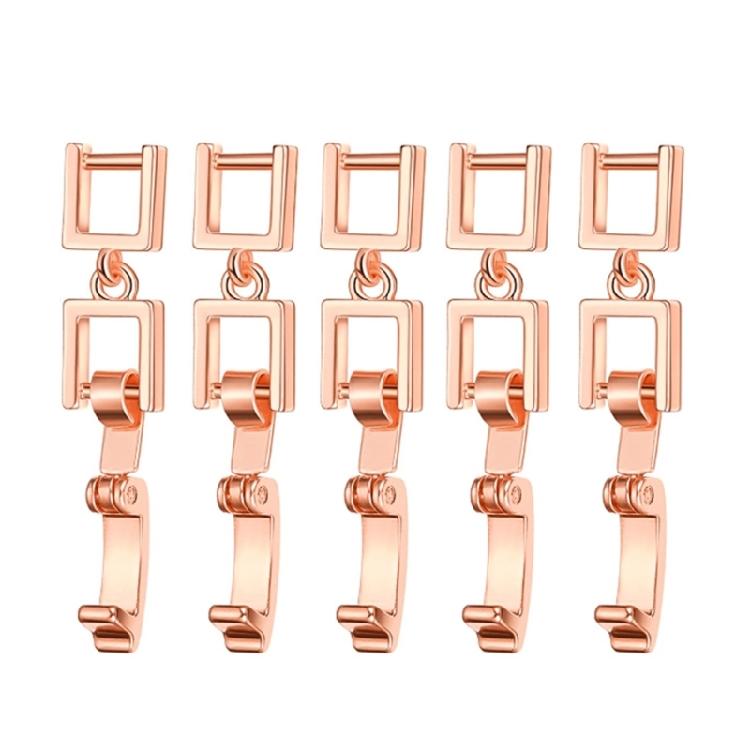 5 Pièces Rallonges de Bijoux Fermoirs Rallonges de Bracelet pour Loisirs Création de Bijoux